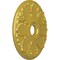 Ekena Millwork Milan Ceiling Medallion (Fits Canopies up to 4 5/8"), 24 1/2"OD x 3 1/2"ID x 1"P, Rich Gold CM24MIRGS - alternate 4